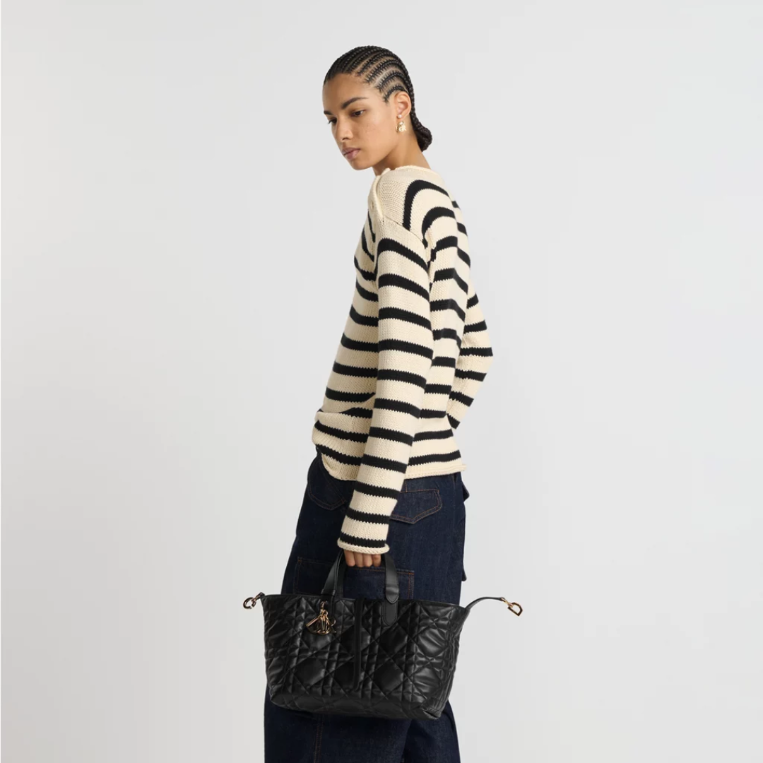 DIOR TOUJOURS VERTIKALE TOTE-CARTERA MEDIANA