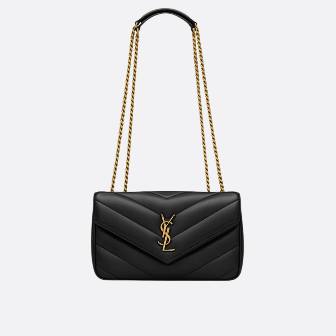 SAINT LAURENT LOULOU SMALL MATELASSÉ CARTERA