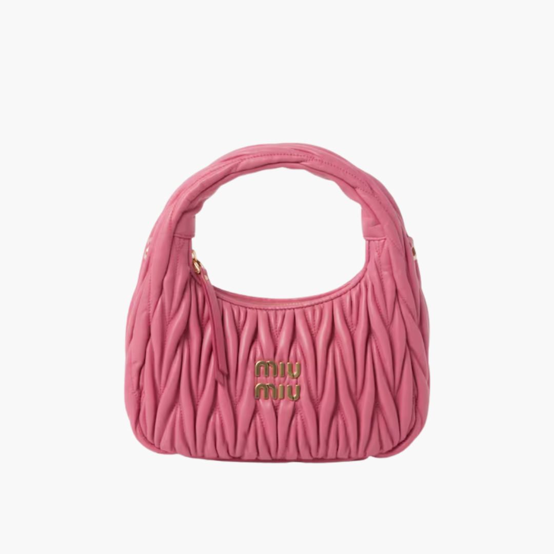 MIU MIU WANDER CARTERA DE HOMBRO DE MATELASSÉ-CUERO NAPPA