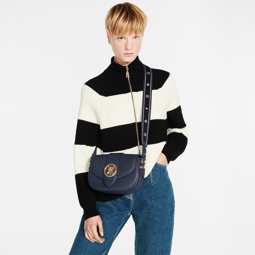 LOUIS VUITTON PONT 9 SOFT MM CARTERA