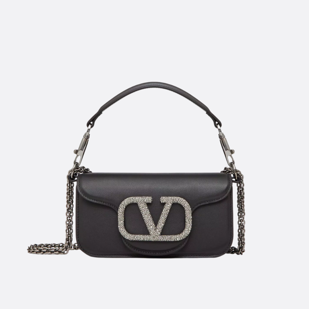 VALENTINO GARAVANI LOCÒ CHICA CARTERA DE HOMBRO CON SCHMUCKLOGO