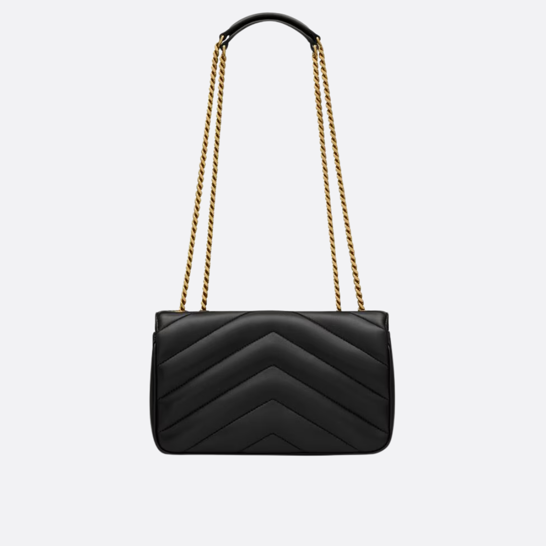 SAINT LAURENT LOULOU SMALL MATELASSÉ CARTERA