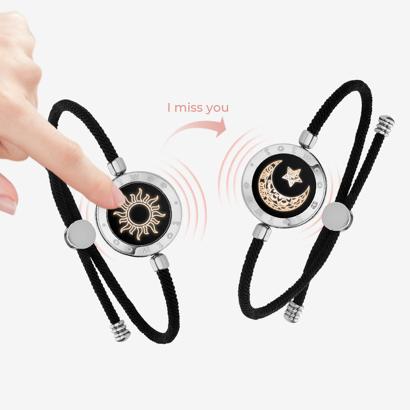 Totwoo Sun & Moon Touch Bracelets Set