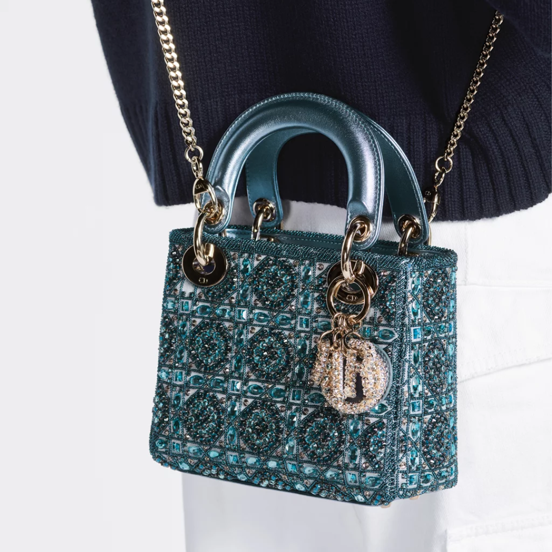 LADY DIOR MINI PERLAS