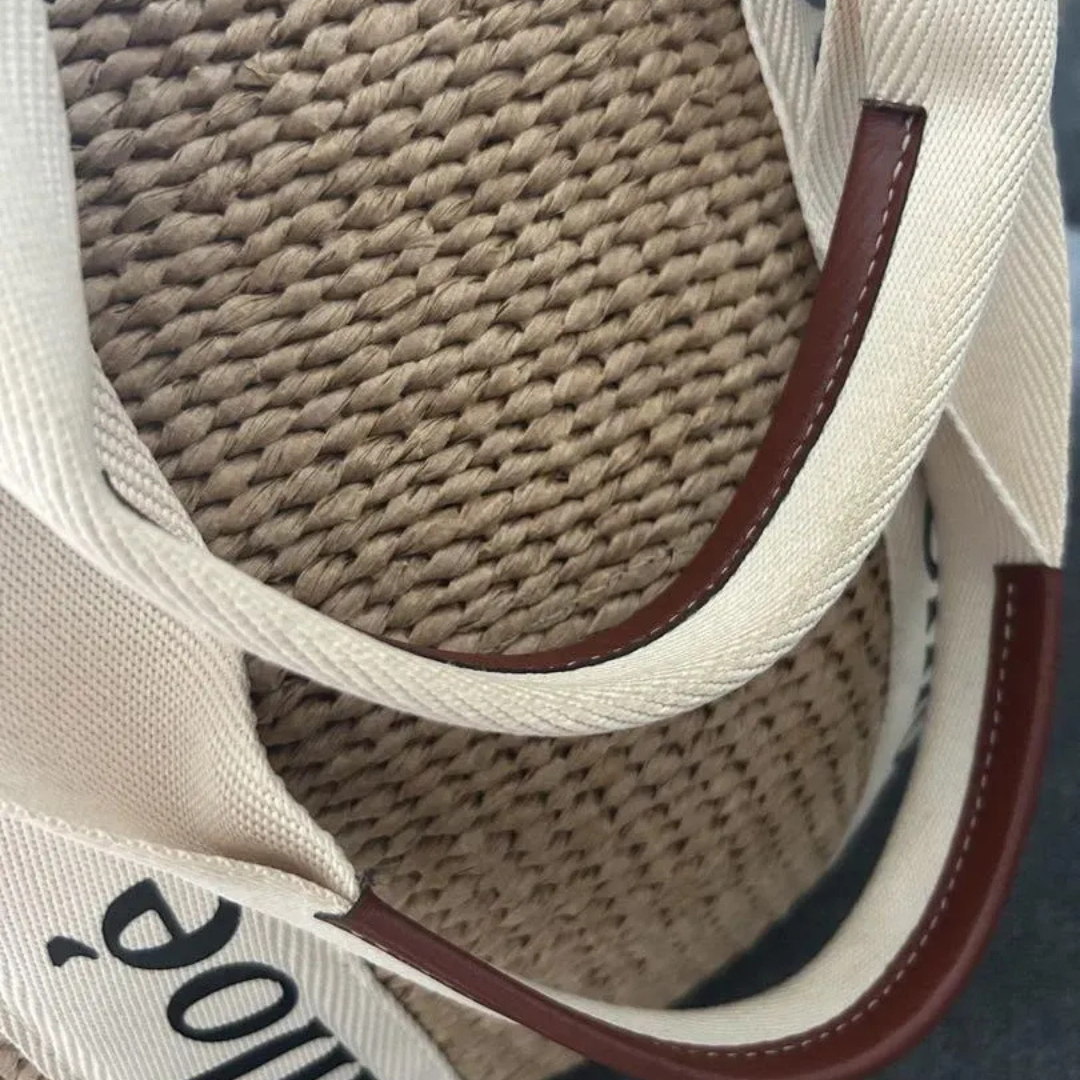 CHLOÉ WOODY GRANDE CANASTA-CARTERA