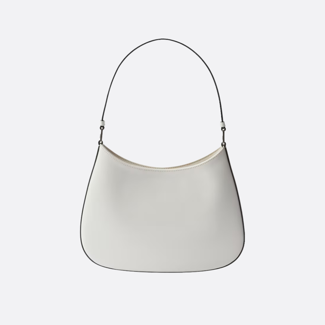 PRADA CLEO CARTERA DE HOMBRO DE CEPILLADO CUERO