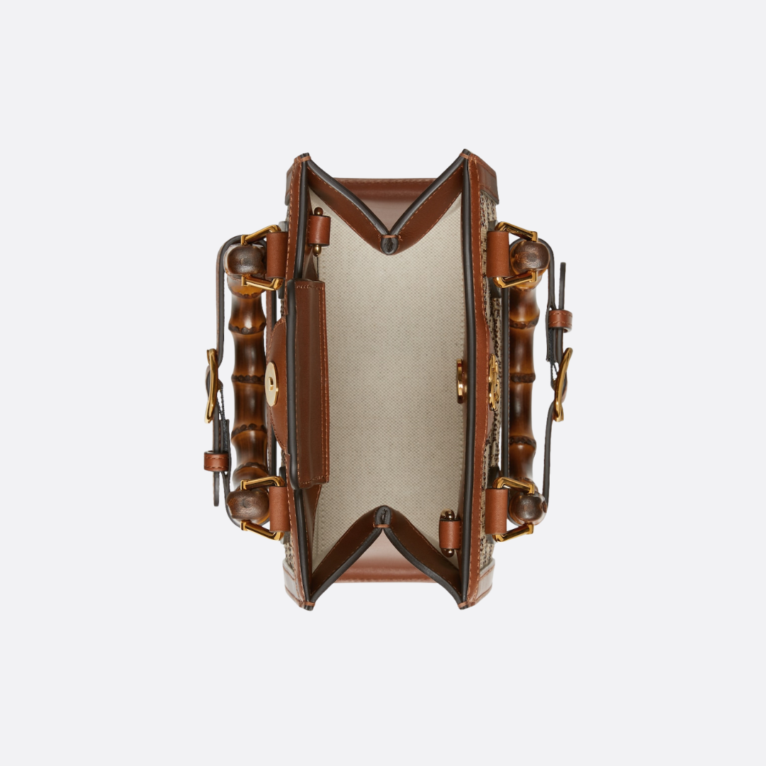 GUCCI DIANA CHICA TOTE-CARTERA CON KRISTALLEN