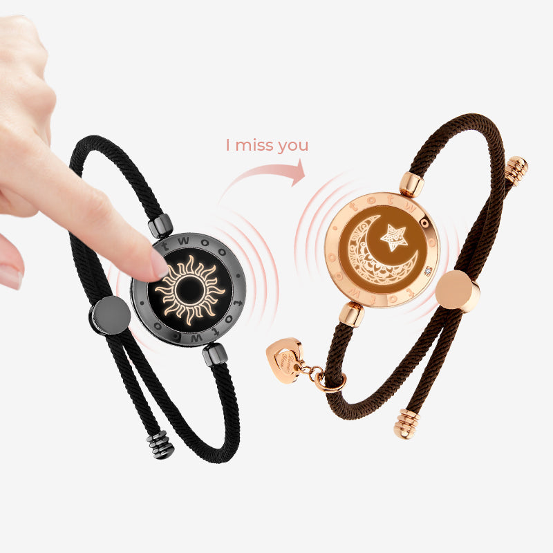 Totwoo Sun & Moon Touch Bracelets Set