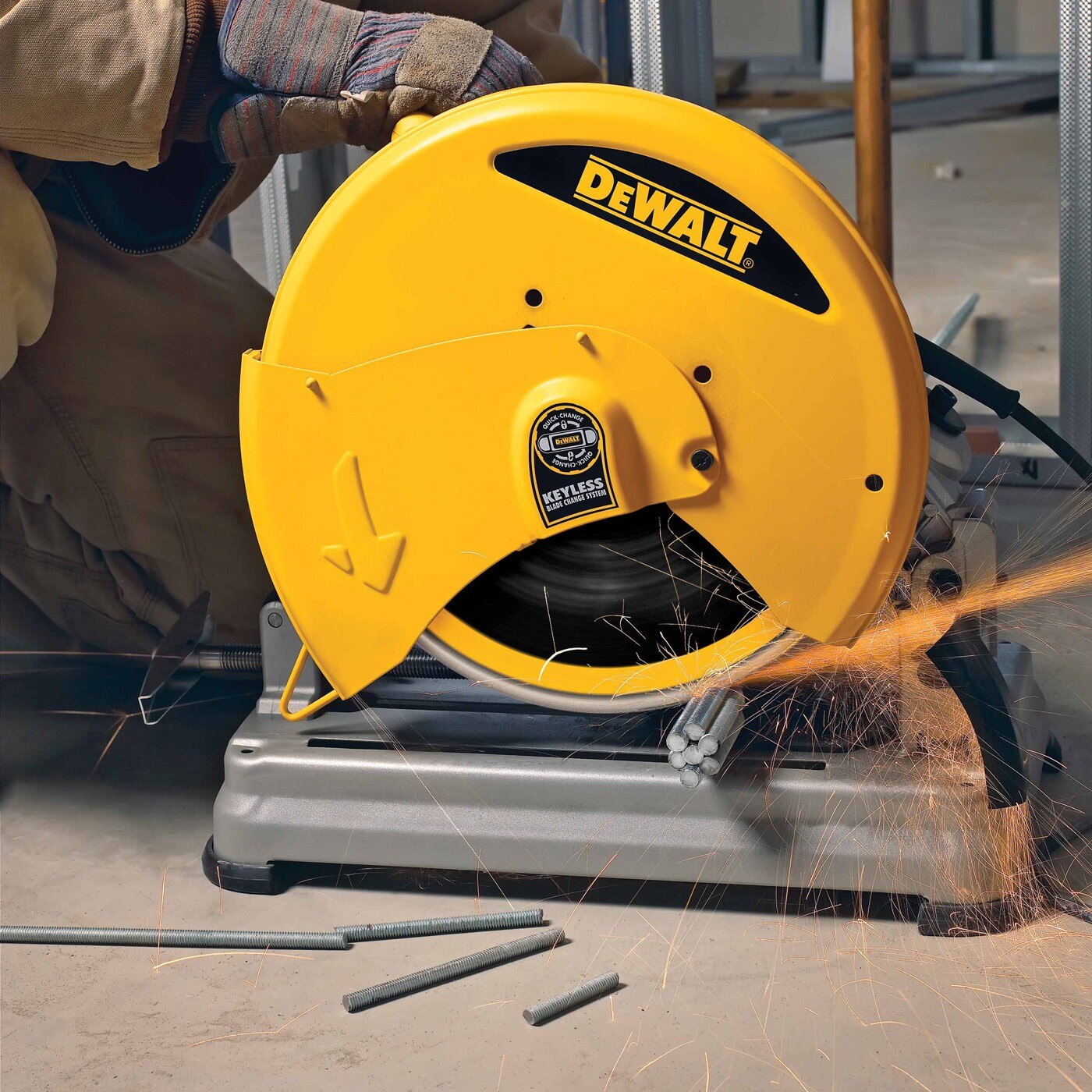 DeWalt DW8500 14" x 1" Diamond Edge Chop Saw Blade