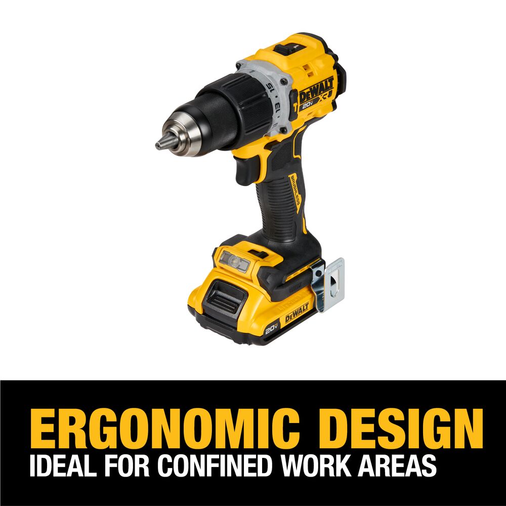 DeWalt DCD805D2 20V Max XR Brushless Cordless 1/2" Hammer Drill/Driver Kit