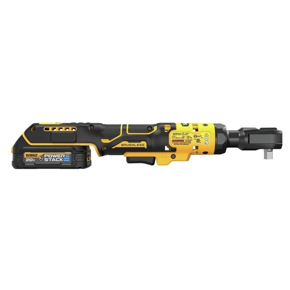 DeWalt DCF513GE1 ATOMIC 20V MAX 3/8" Ratchet Kit Brushless