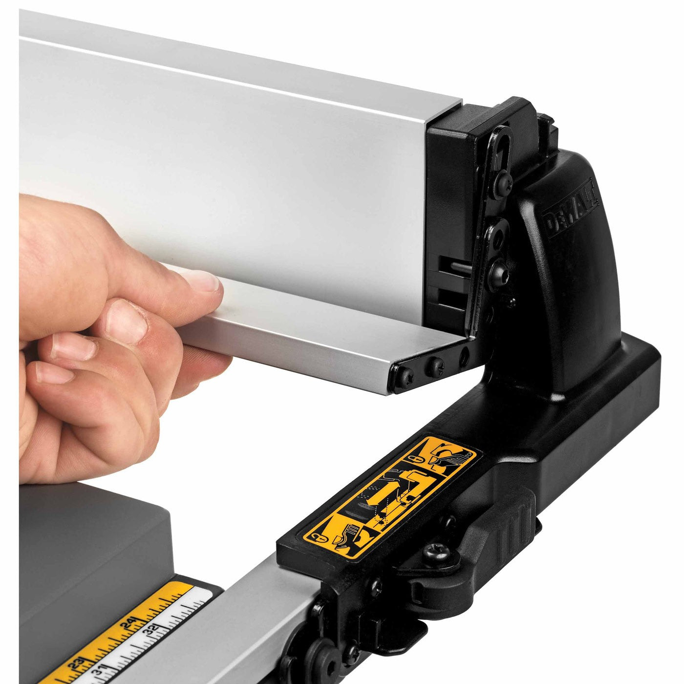 Dewalt DWE7491RS 10" Jobsite Table Saw 32 - 1/2" (82.5cm) Rip Capacity, and a Rolling Stand
