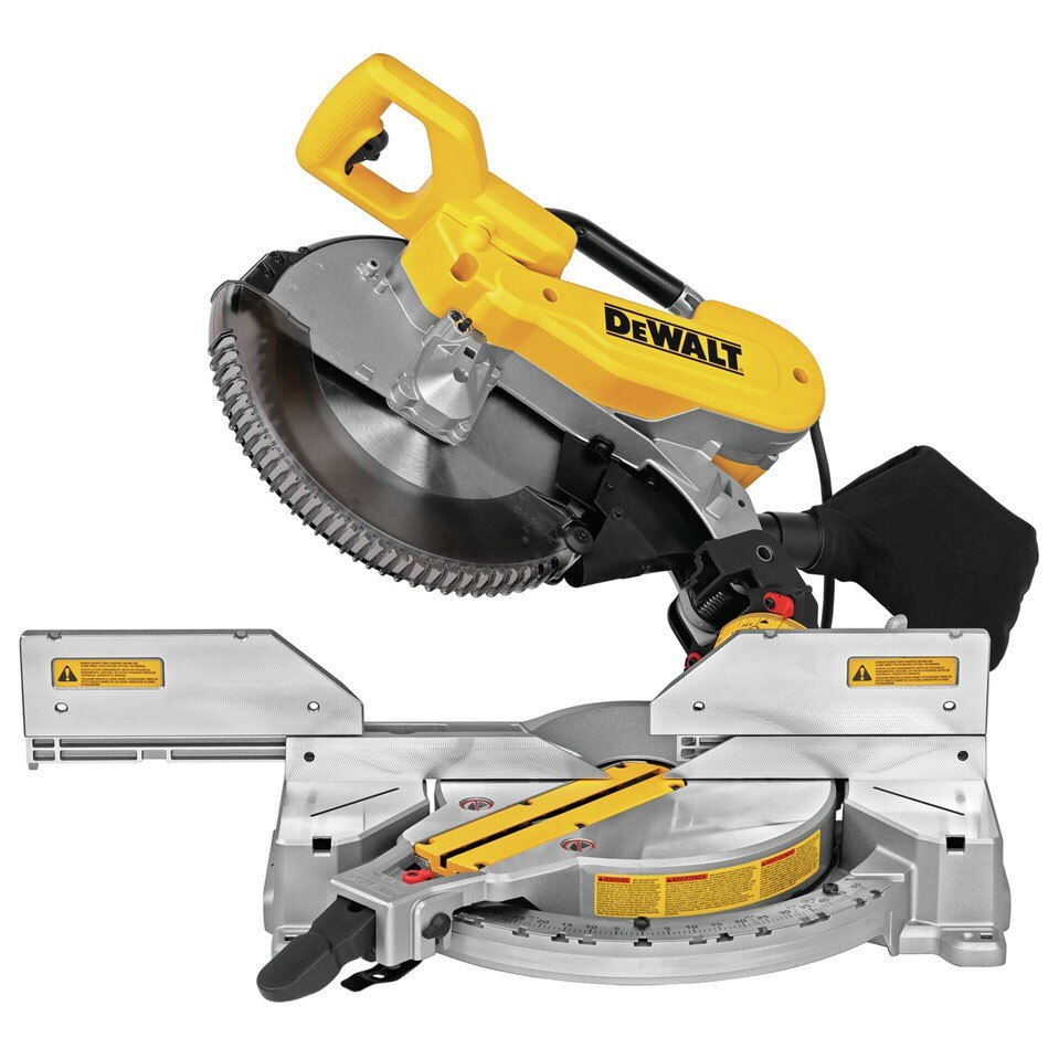 DeWalt DWS716 15Amp 12" Compound Double Bevel Miter Saw (IEC Compliant)