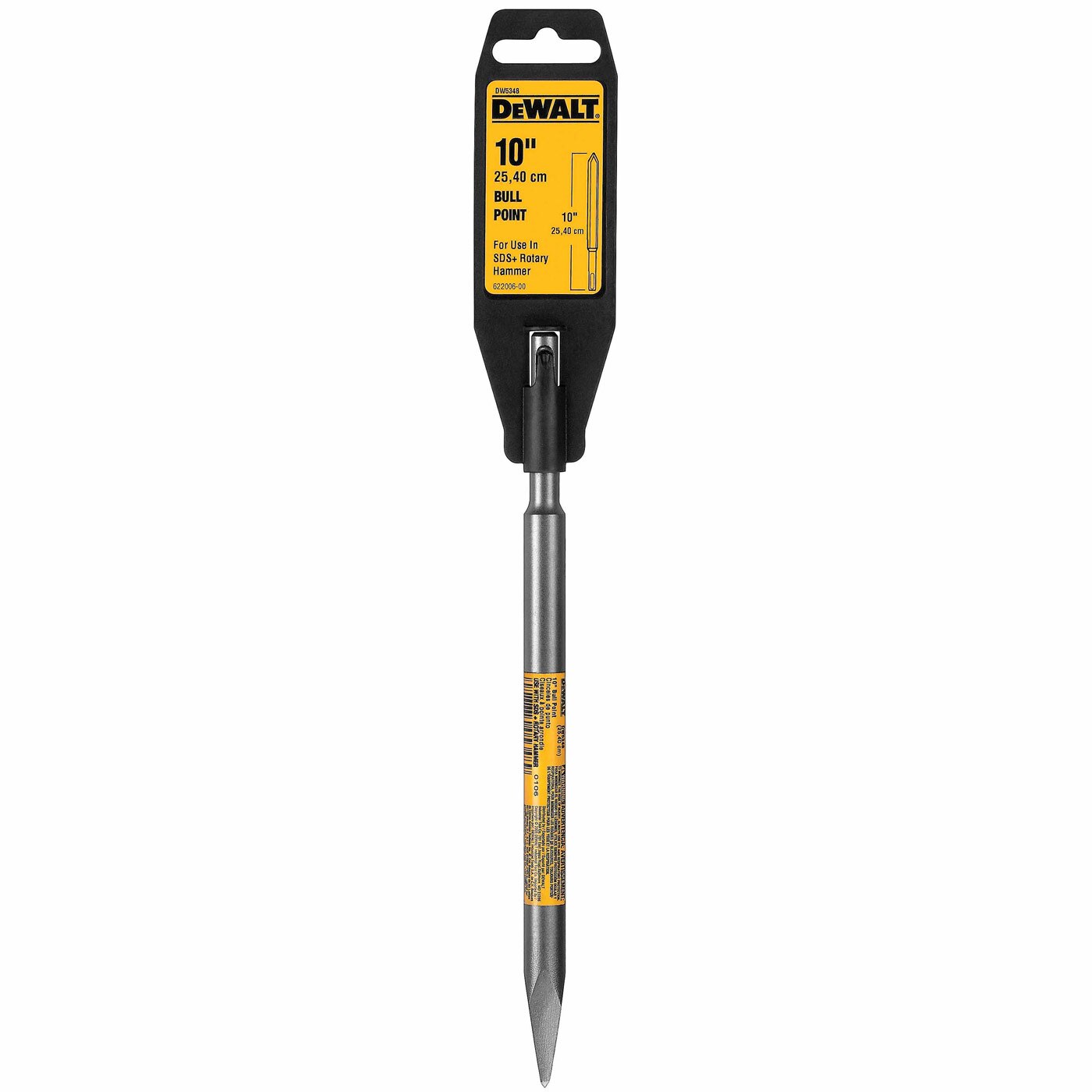 DeWalt DW5348 10" SDS Plus Bull Point