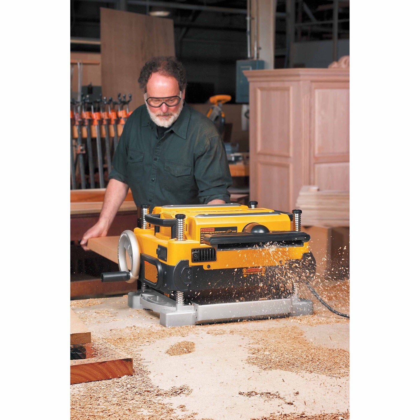DeWalt DW735 Heavy-Duty 13" Three Knife, Two Speed Thickness Planer
