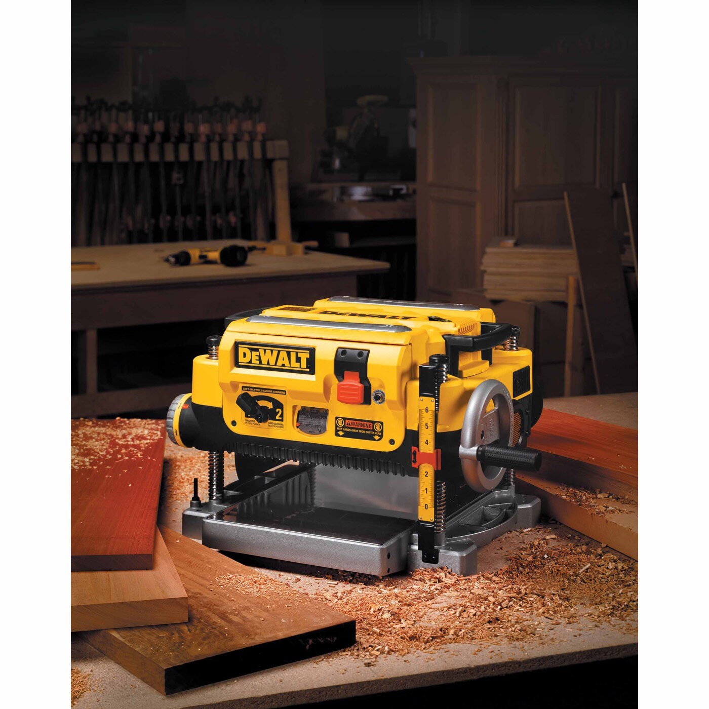 DeWalt DW735 Heavy-Duty 13" Three Knife, Two Speed Thickness Planer