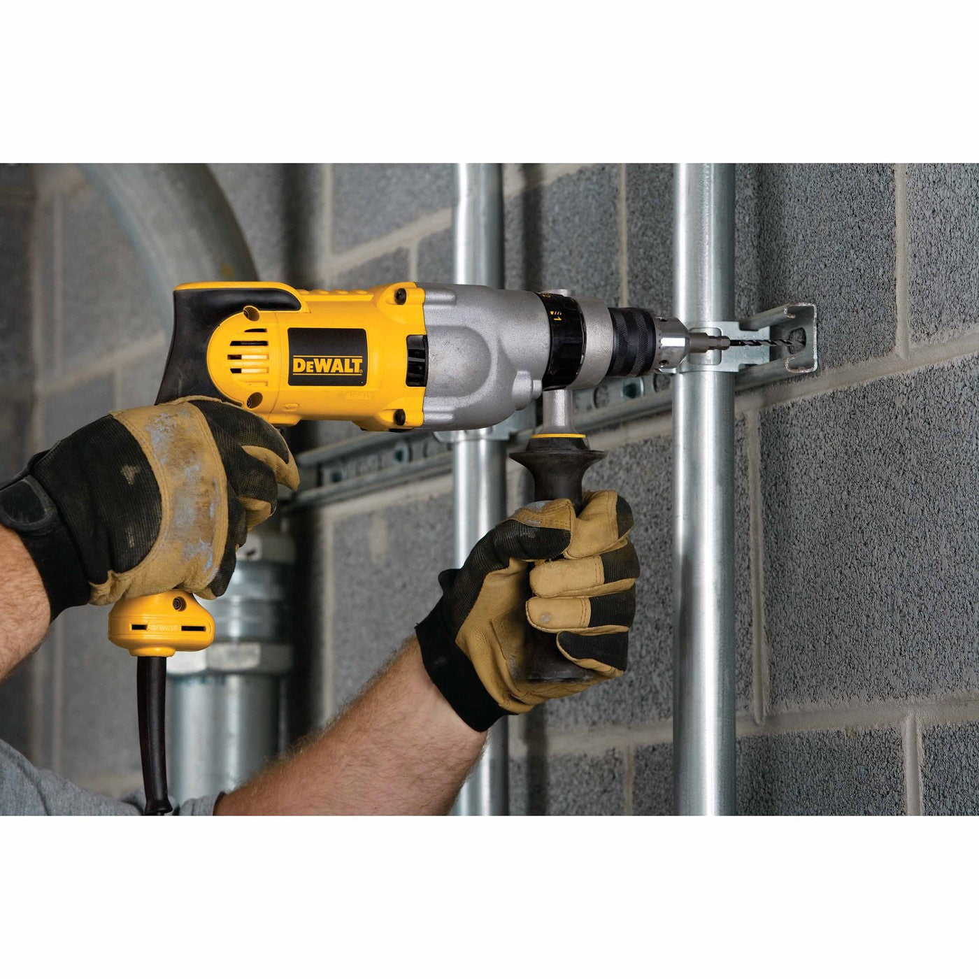 DeWalt DWD520K 1/2" VSR Pistol Grip Hammerdrill Kit