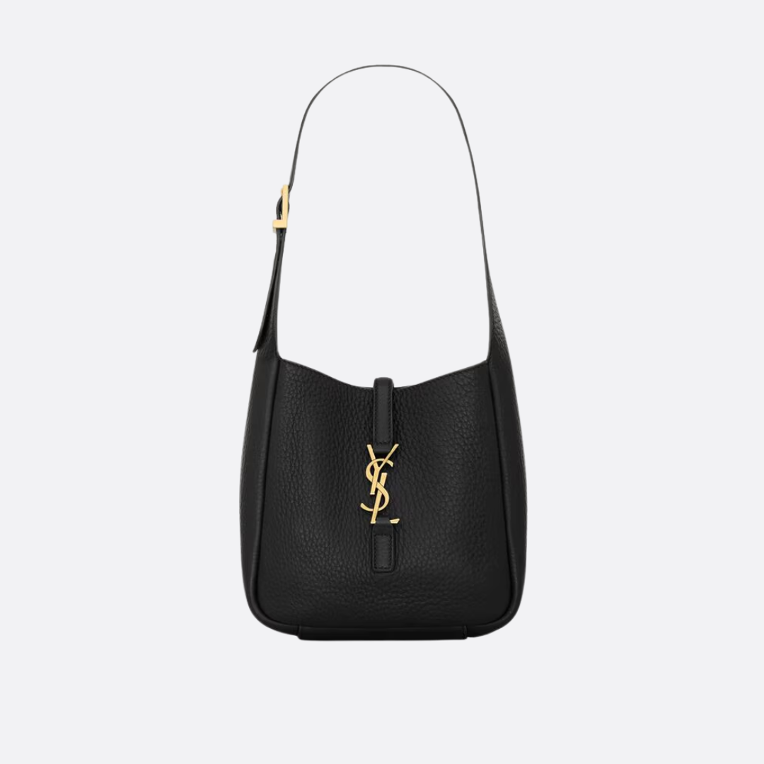 SAINT LAURENT – BABY LE 5 À 7 BLANDA CARTERA DE GRANEADO CUERO