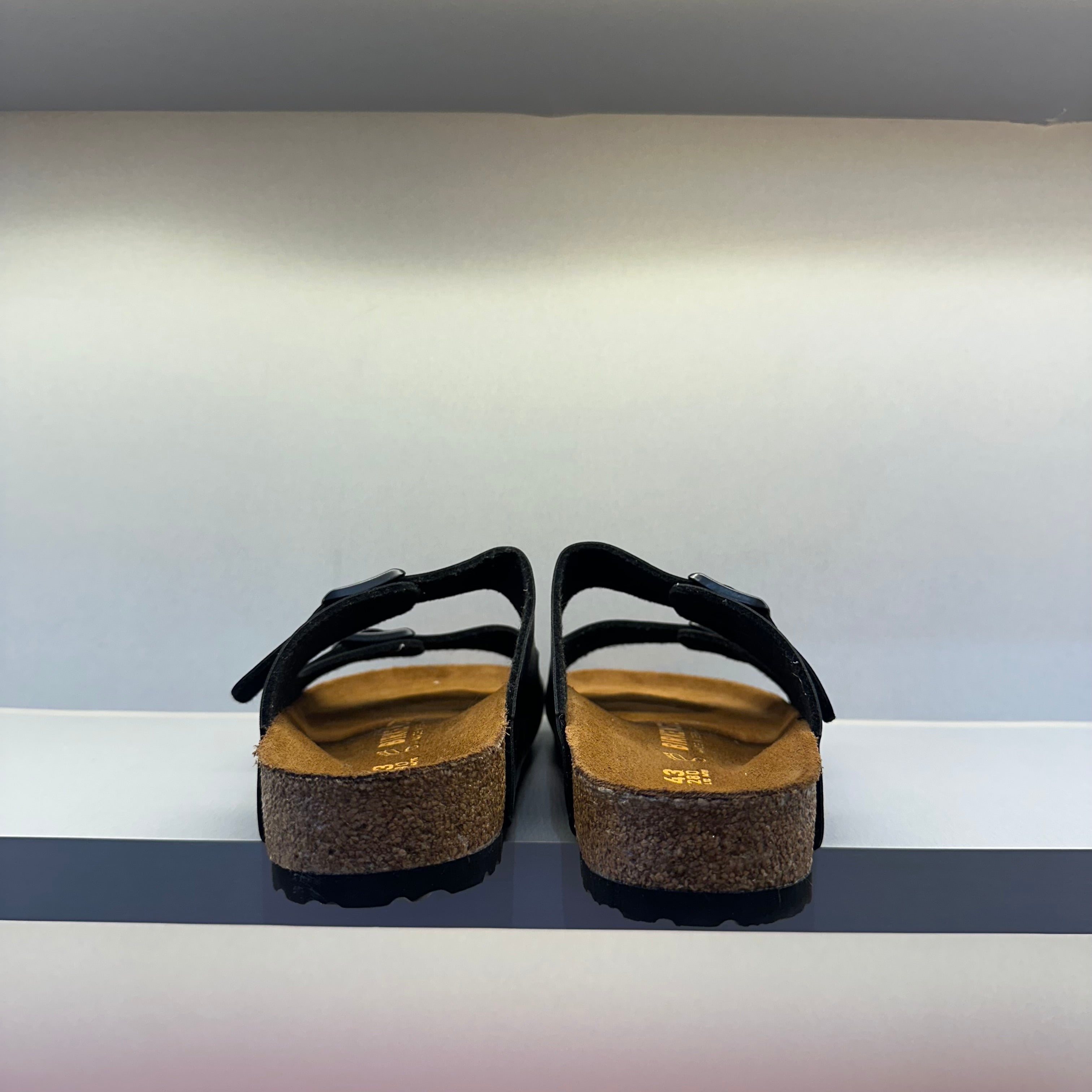 Birkenstock Arizona Smooth Leather Black (Pronta Entrega)