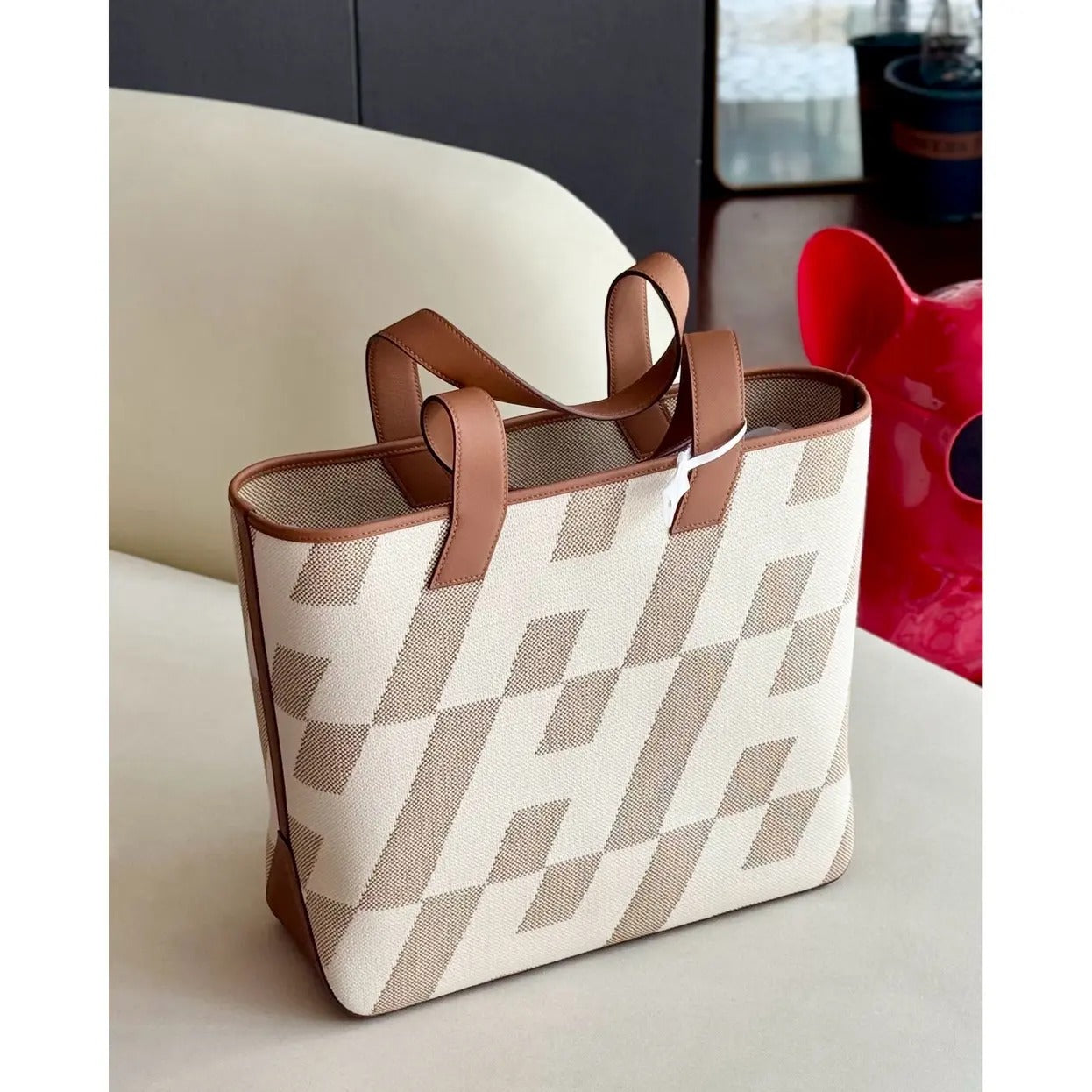 CABAS H EN BIAIS 40-CARTERA DE HERMÈS