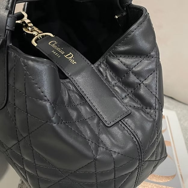 DIOR TOUJOURS VERTIKALE TOTE-CARTERA MEDIANA