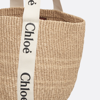 CHLOÉ WOODY GRANDE CANASTA-CARTERA