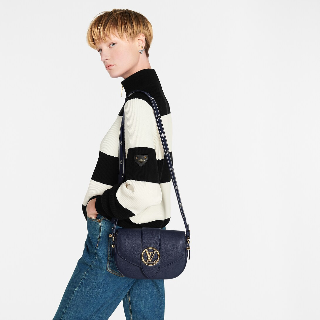 LOUIS VUITTON PONT 9 SOFT MM CARTERA