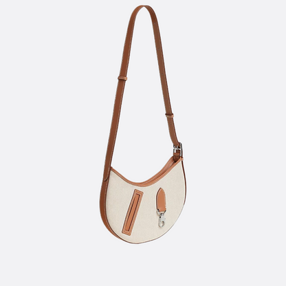 P'TIT ARÇON CARTERA DE TOILE & CUERO HERMÈS