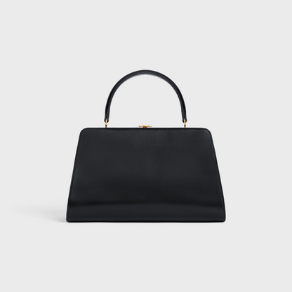 CELINE ANTOINETTE MEDIANA CARTERA DE SATINIERTEM CUERO DE TERNERA – NATURAL