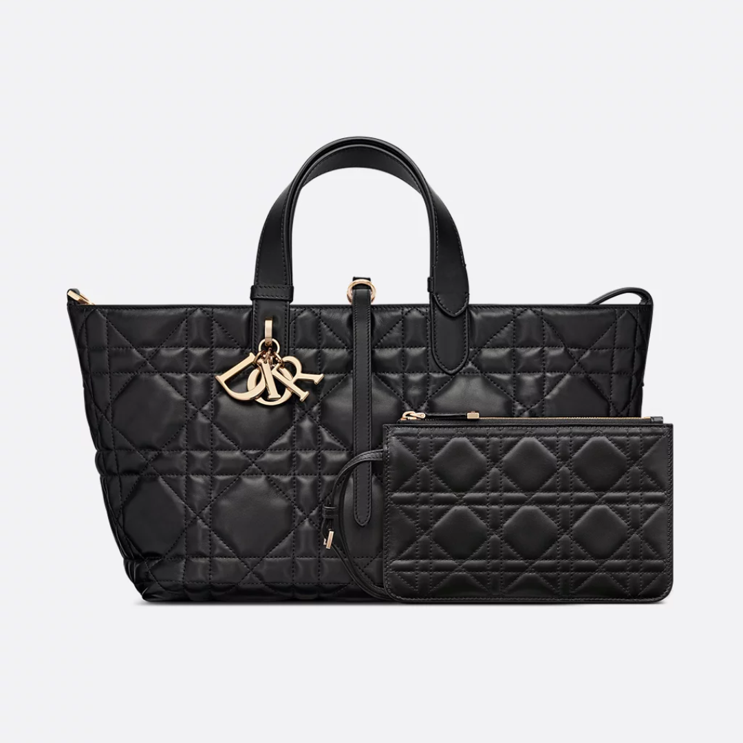 DIOR TOUJOURS VERTIKALE TOTE-CARTERA MEDIANA