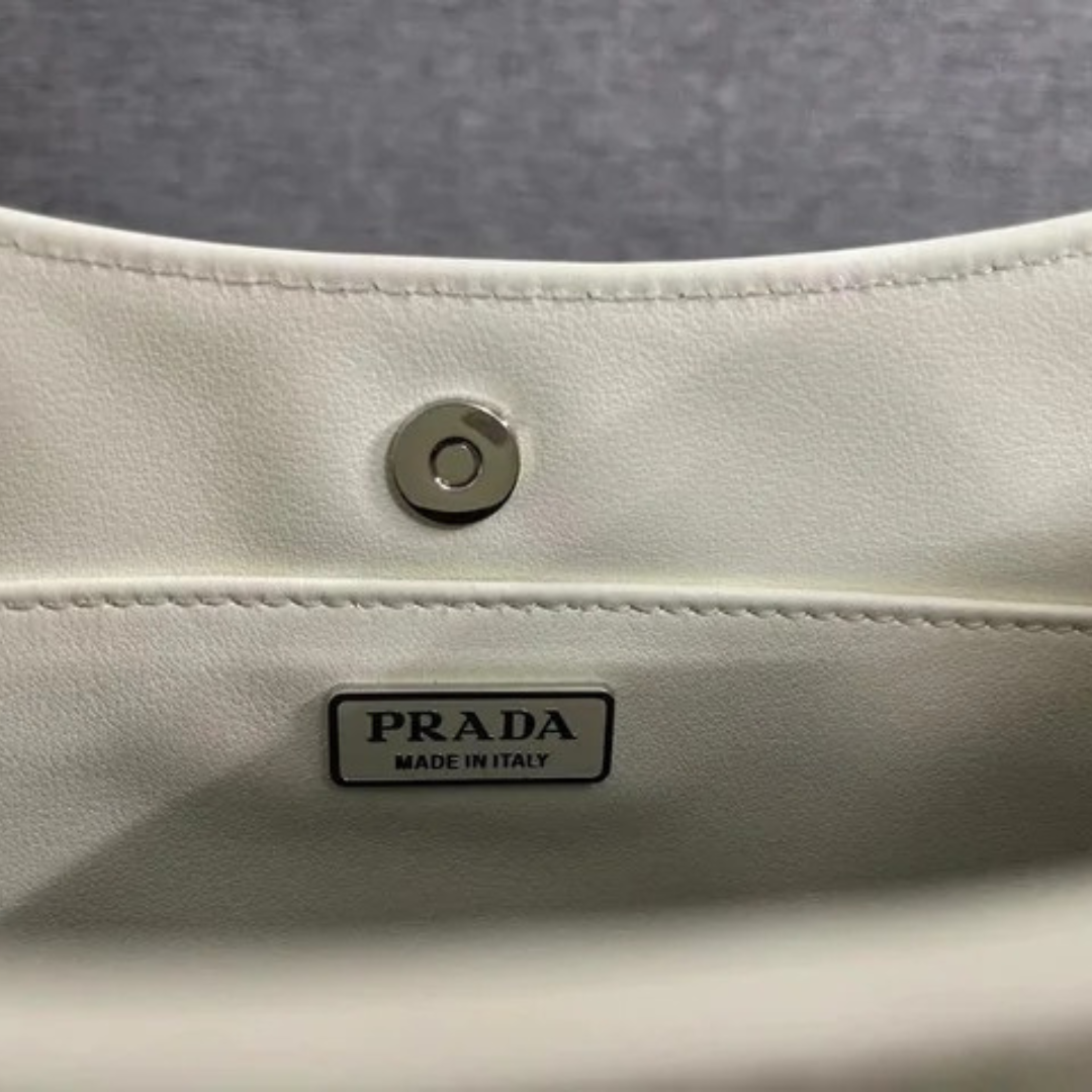 PRADA CLEO CARTERA DE HOMBRO DE CEPILLADO CUERO