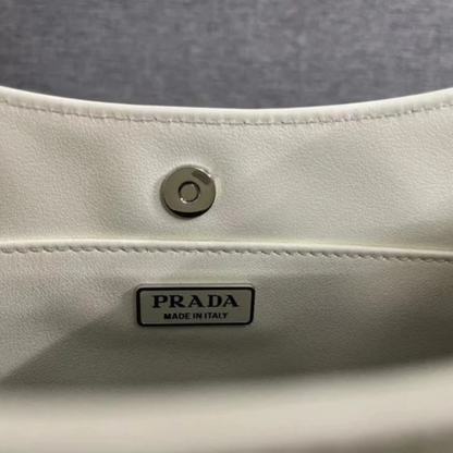 PRADA CLEO CARTERA DE HOMBRO DE CEPILLADO CUERO