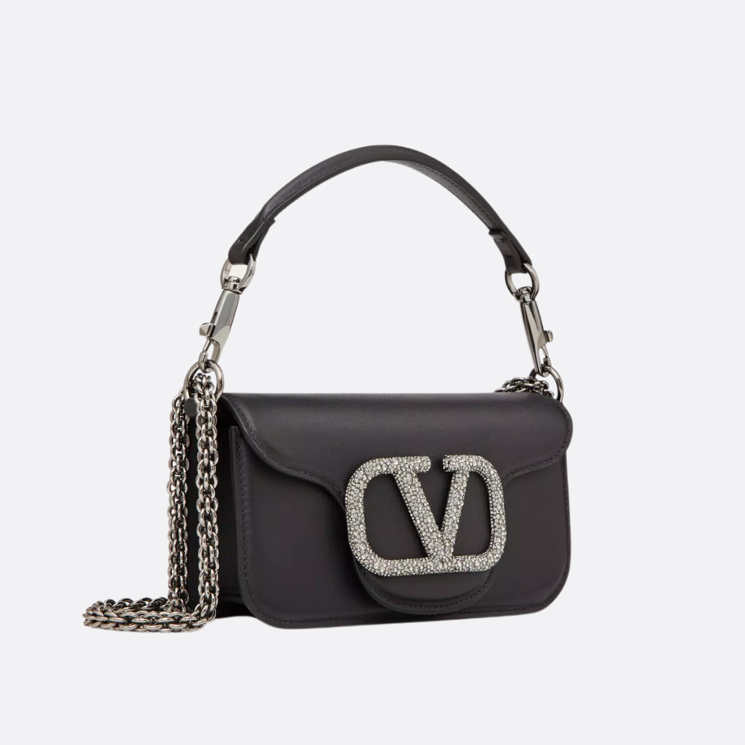 VALENTINO GARAVANI LOCÒ CHICA CARTERA DE HOMBRO CON SCHMUCKLOGO
