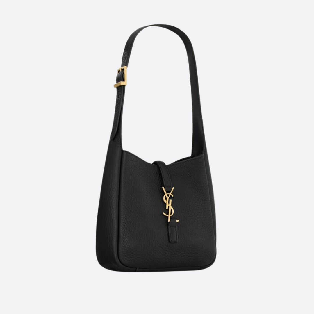 SAINT LAURENT – BABY LE 5 À 7 BLANDA CARTERA DE GRANEADO CUERO