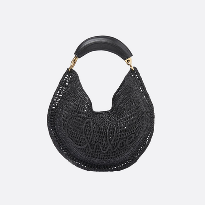 CHLOÉ CALUROSO VERANO BANANA-CARTERAS DE RAFIA