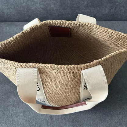 CHLOÉ WOODY GRANDE CANASTA-CARTERA
