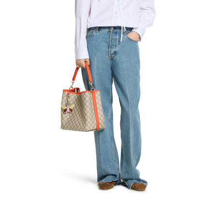 MEDIANA GG-EMBLEM-BOLSO TIPO MARSUPIO GUCCI