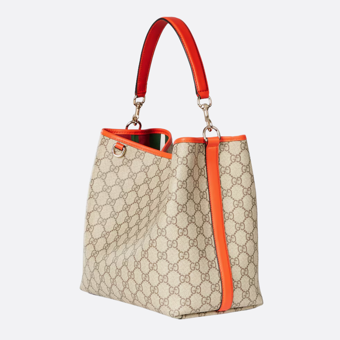 MEDIANA GG-EMBLEM-BOLSO TIPO MARSUPIO GUCCI