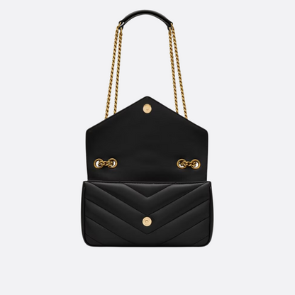 SAINT LAURENT LOULOU SMALL MATELASSÉ CARTERA