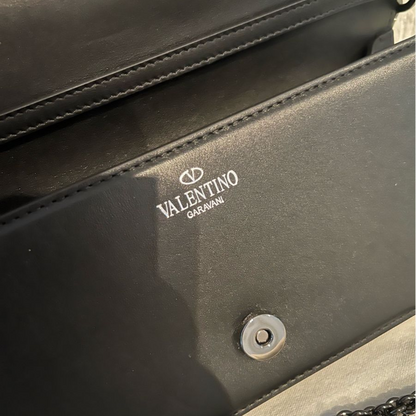 VALENTINO GARAVANI LOCÒ CHICA CARTERA DE HOMBRO CON SCHMUCKLOGO