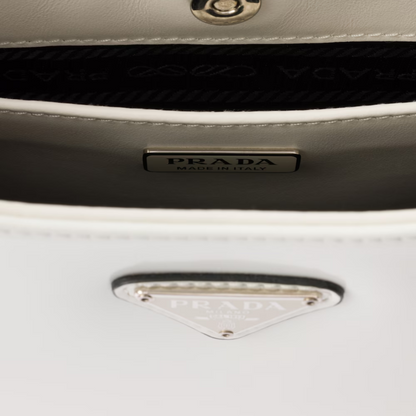 PRADA CLEO CARTERA DE HOMBRO DE CEPILLADO CUERO