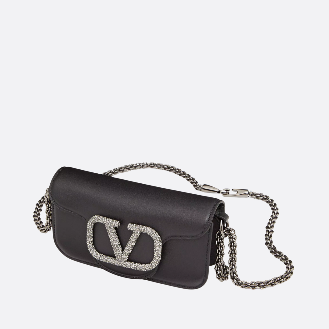 VALENTINO GARAVANI LOCÒ CHICA CARTERA DE HOMBRO CON SCHMUCKLOGO