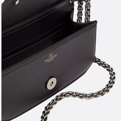 VALENTINO GARAVANI LOCÒ CHICA CARTERA DE HOMBRO CON SCHMUCKLOGO
