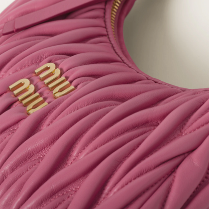 MIU MIU WANDER CARTERA DE HOMBRO DE MATELASSÉ-CUERO NAPPA