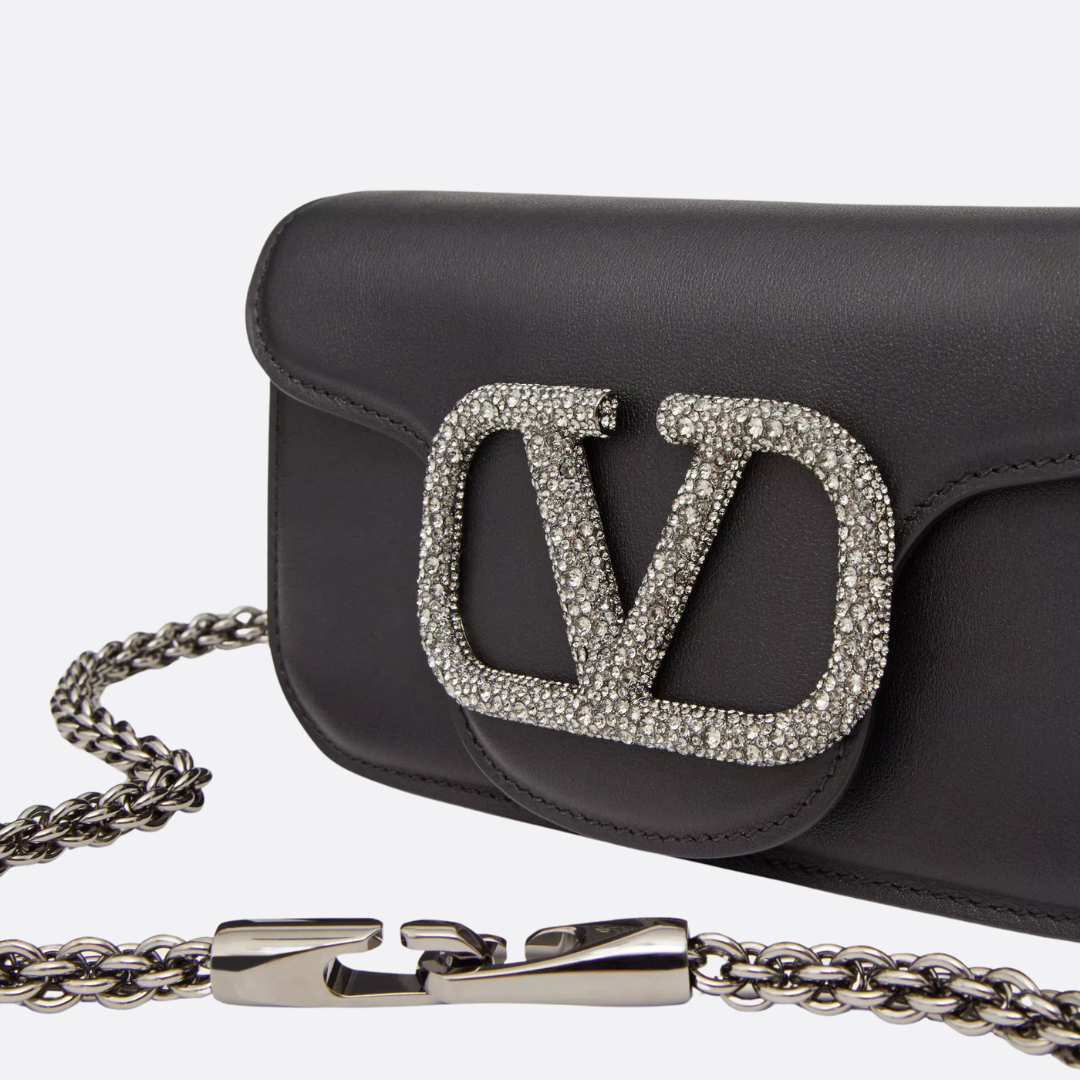 VALENTINO GARAVANI LOCÒ CHICA CARTERA DE HOMBRO CON SCHMUCKLOGO