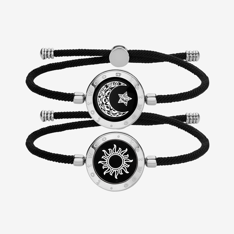 Totwoo Sun & Moon Touch Bracelets Set