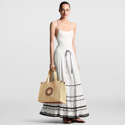 LOUIS VUITTON BY THE POOL RAFIA ONTHEGO MM M24723