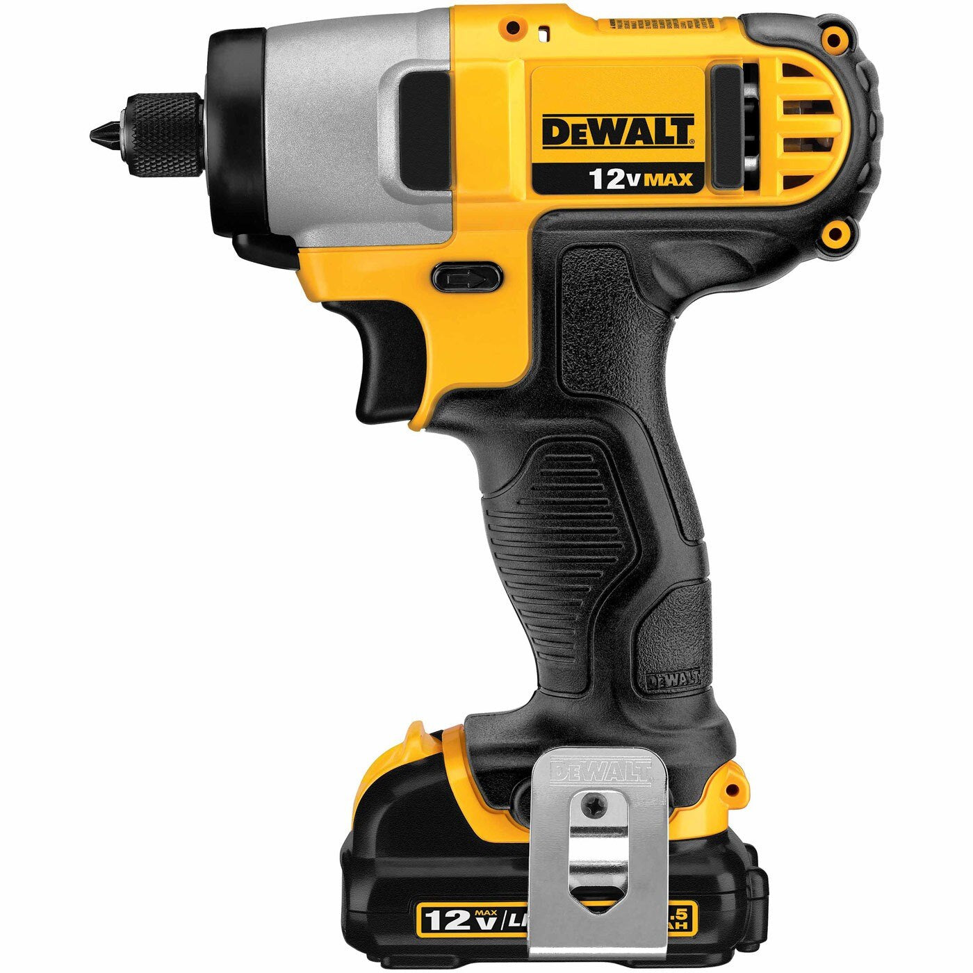 DeWalt DCF815S2 1/4" 12V MAX Cordless Impact Driver Kit