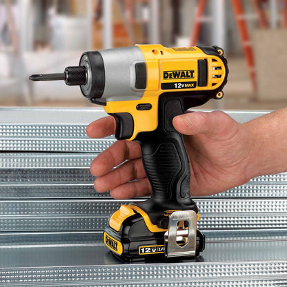 DeWalt DCF815S2 1/4" 12V MAX Cordless Impact Driver Kit