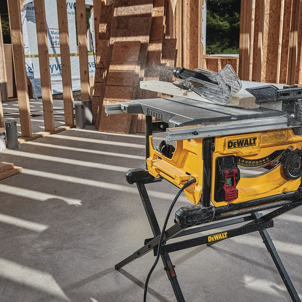 DeWalt DWE7485 8-1/4" Compact Jobsite Table Saw, 15 AMPS